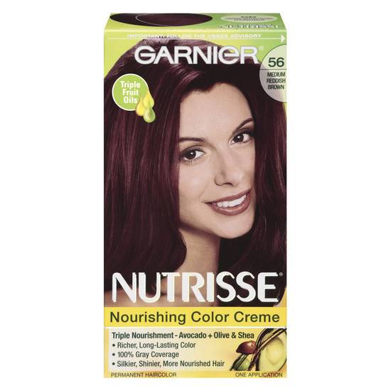 Nutrisse Garnier Medium Reddish Brown Permanent Haircolor