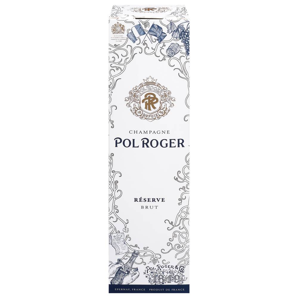 Pol Roger Brut Réserve (750ml bottle)