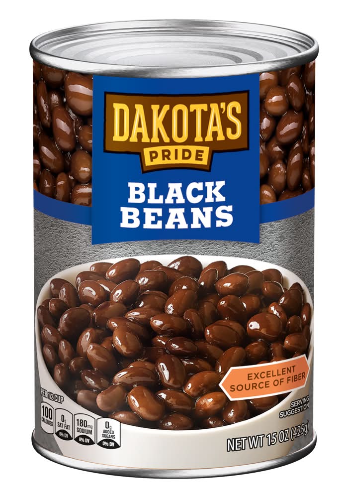 Dakota's Pride Black Beans (15 oz)