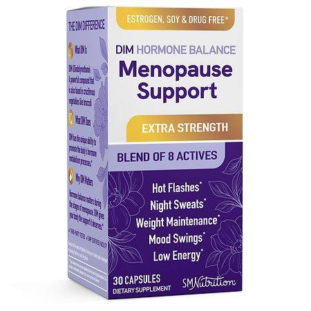 SMNutrition Dim Hormone Balance Menopause Support - 30.0 ea