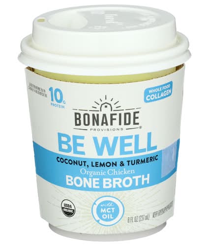 Bonafide Provisions Organic Coconut Oil & MCT Oil Keto Chicken Bone Broth
