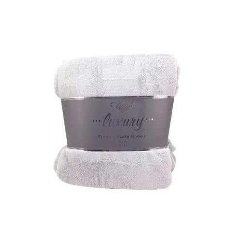 Crest Mills Luxury King Size Flannel Plush Blanket