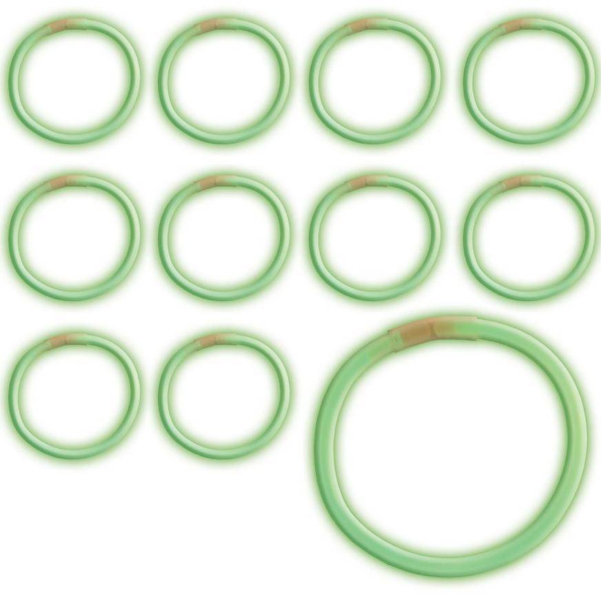 Party City Glow Bracelets, 8 in, Green (36 ct)