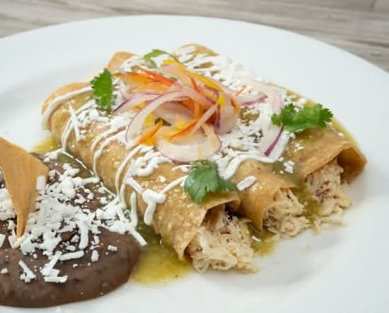 Enchiladas verdes