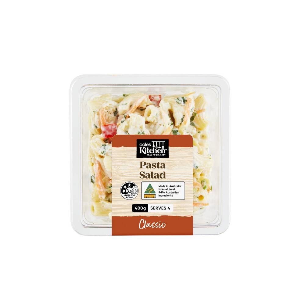 Coles Kitchen Classic Pasta Salad 400g