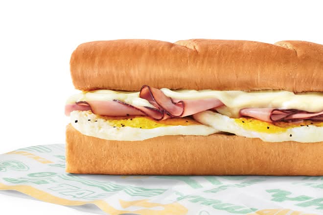 Black Forest Ham, Egg & Cheese