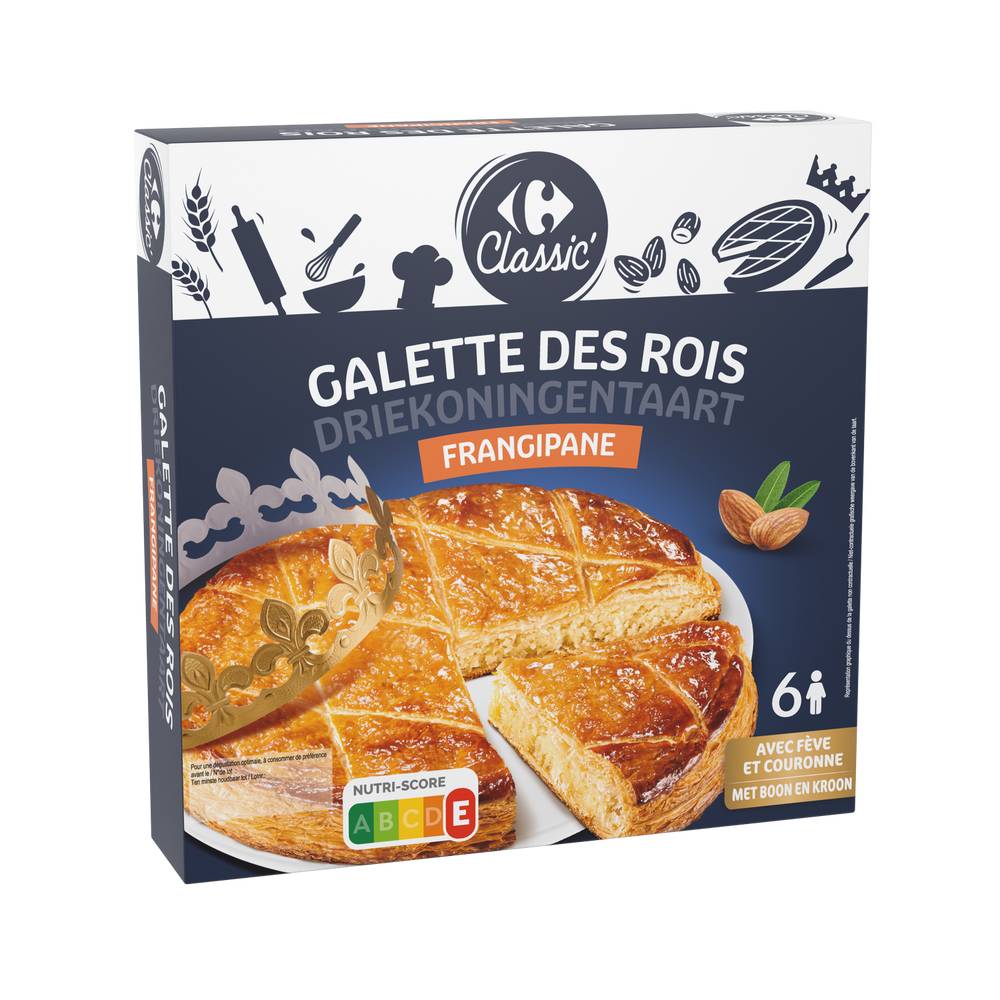 Carrefour Classic' - Galette des rois frangipane (400g)