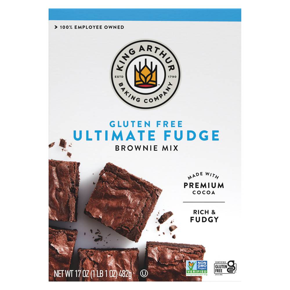 King Arthur Baking Gluten Free Ultimate Fudge Brownie Mix (1.06 lbs)