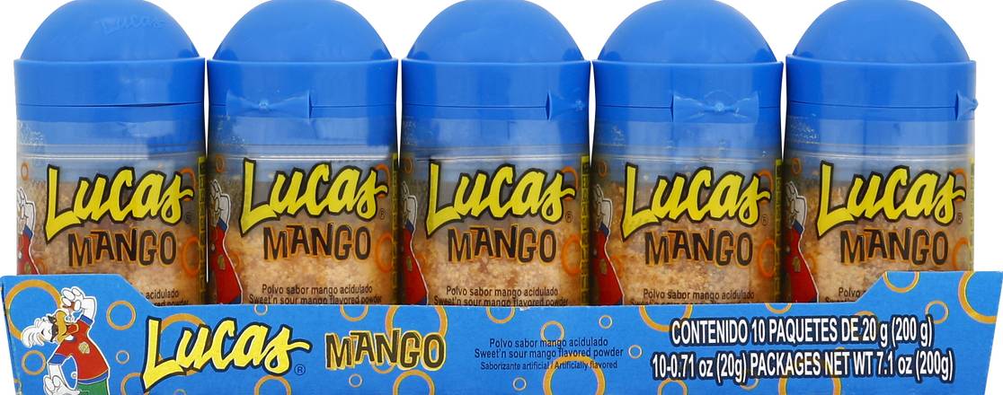 Lucas Sweet'n Sour Mango Flavored Powder (10 ct)