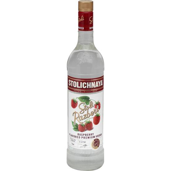 Stolichnaya Stoli Razberi Premium Vodka (750 ml) (raspberry)