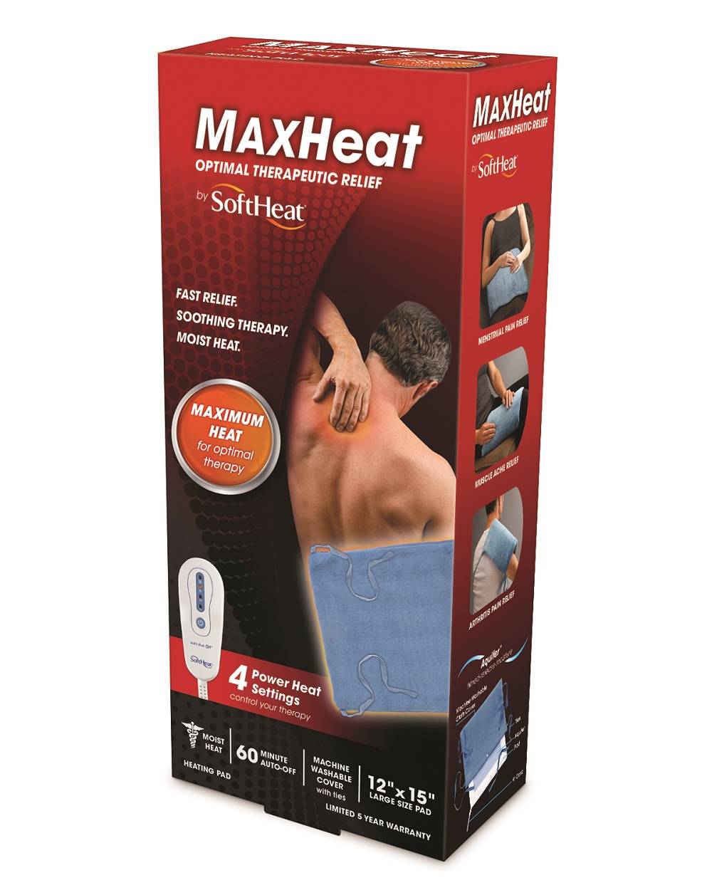 SoftHeat Maxheat Optimal Therapeutic Relief, 12'' * 15''