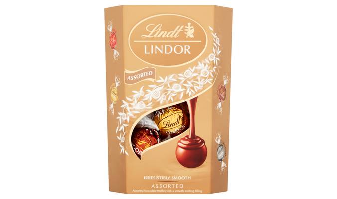 Lindt Lindor Assorted Chocolate Truffles Box 200g