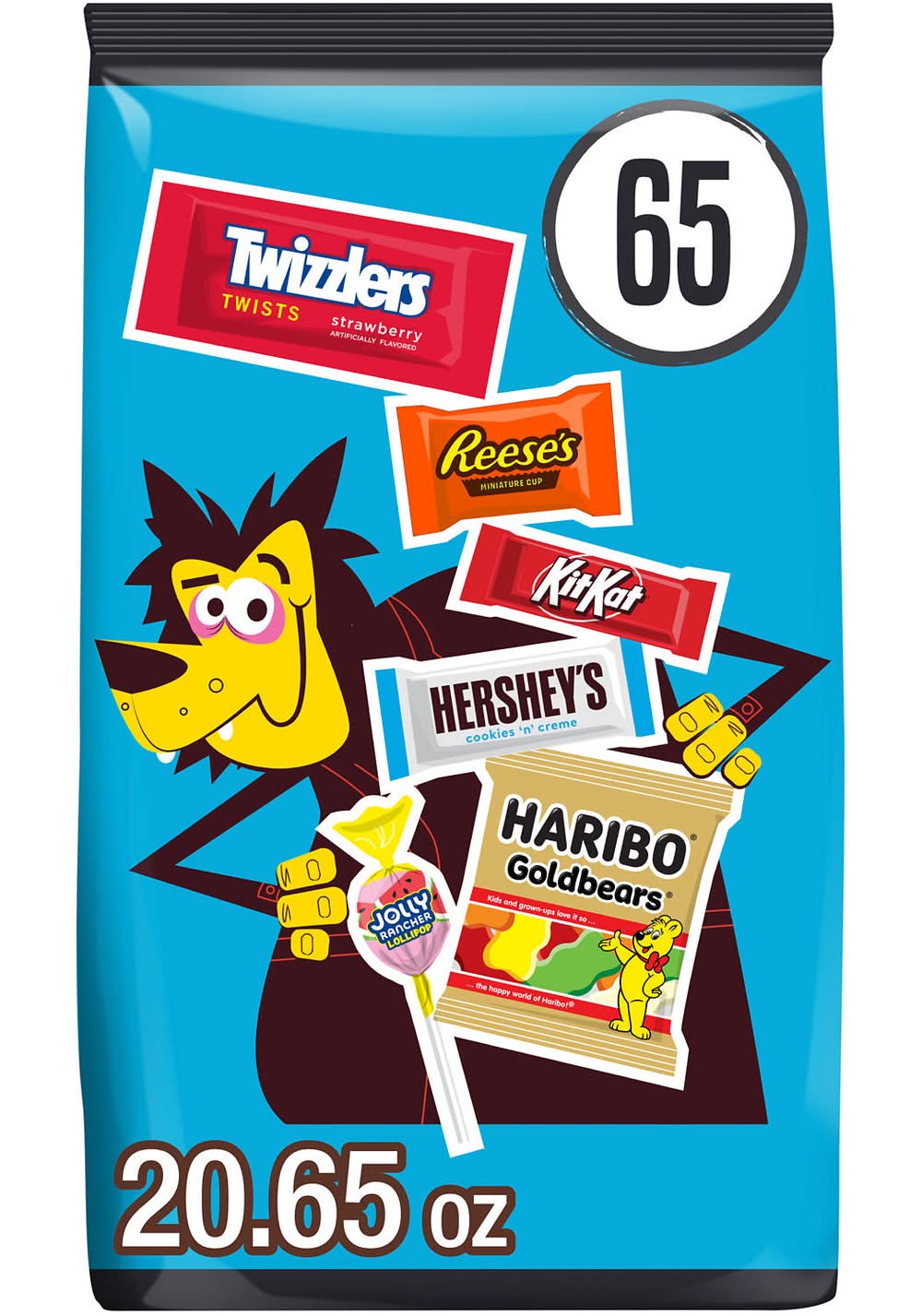 Choc Nibbles Halloween Candy Variety Bag, Assorted (20.65 oz, 65 ct)