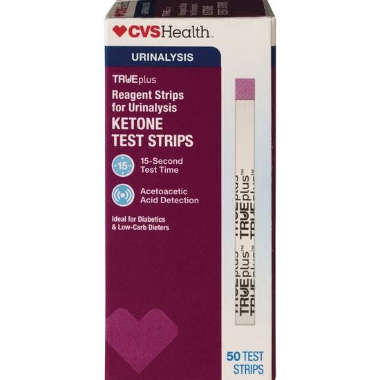 CVS Health Ketocare Reagent Strips, 50 CT