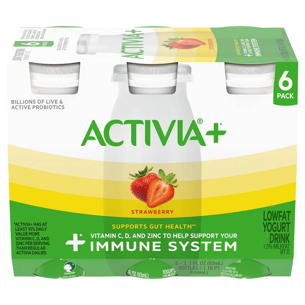 Activia Lowfat Yogurt Drink (strawberry)