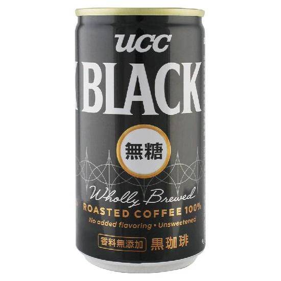 UCC無糖黑咖啡185g*6入