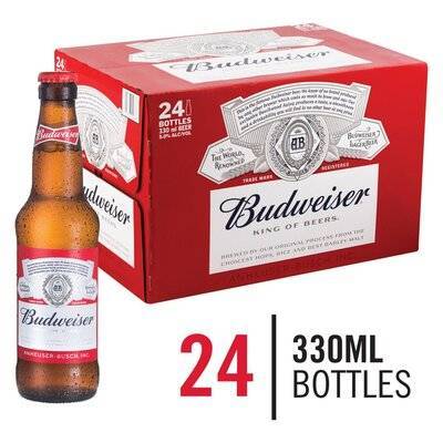 Budweiser (24 Bottles)