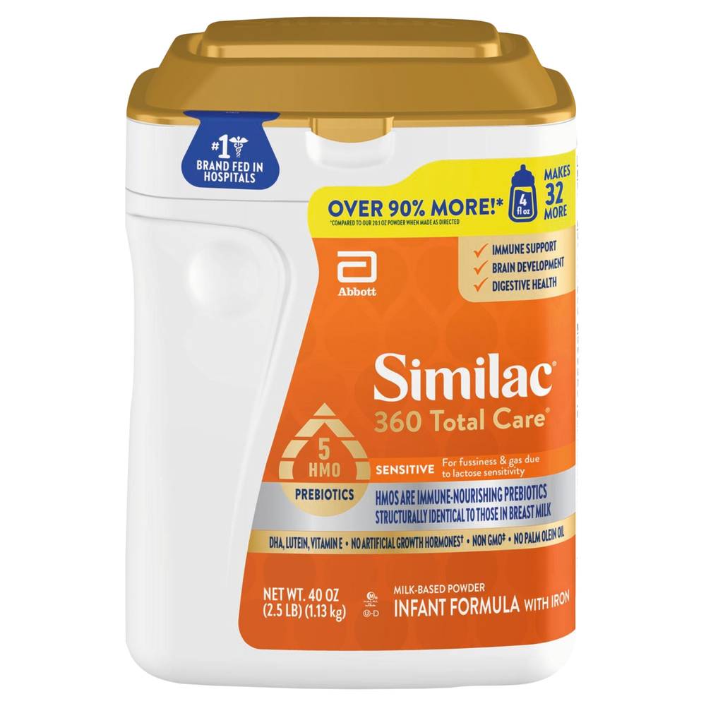 Similac 360 Total Care Sensitive Infant Formula Powder