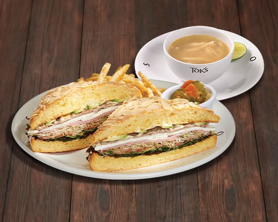 Combo Sándwich Mediterráneo