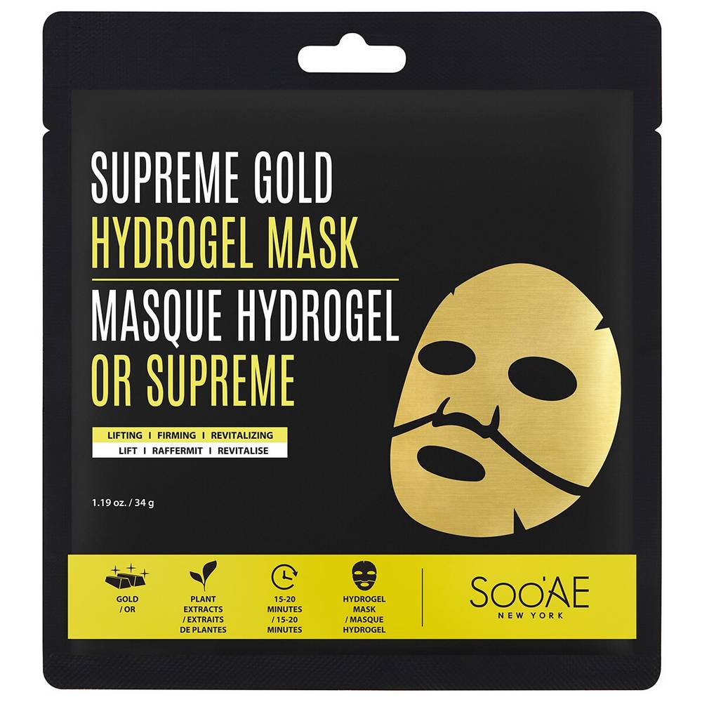 Soo'ae Supreme Gold Hydrogel Mask