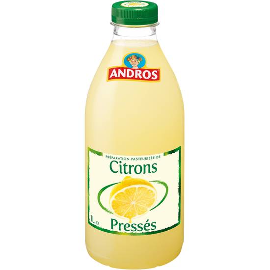 Preparation Citron Presses Andros 1 L
