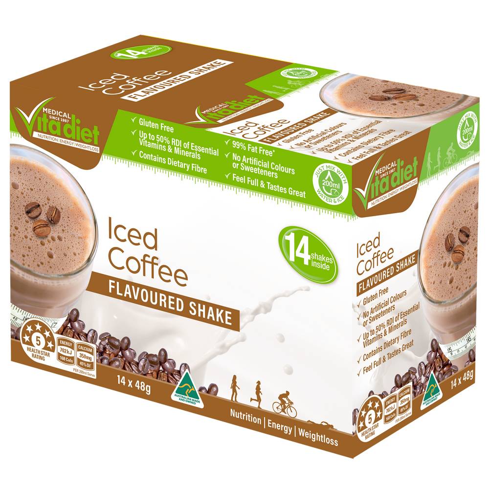 Vita Diet Iced Coffee 14 Pk