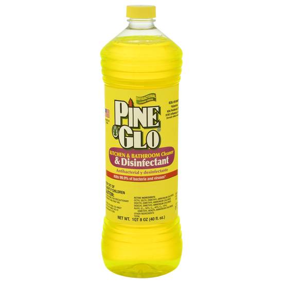 Pine Glo Antibacterial Kitchen & Bathroom Lemon Fresh Cleaner & Disinfectant