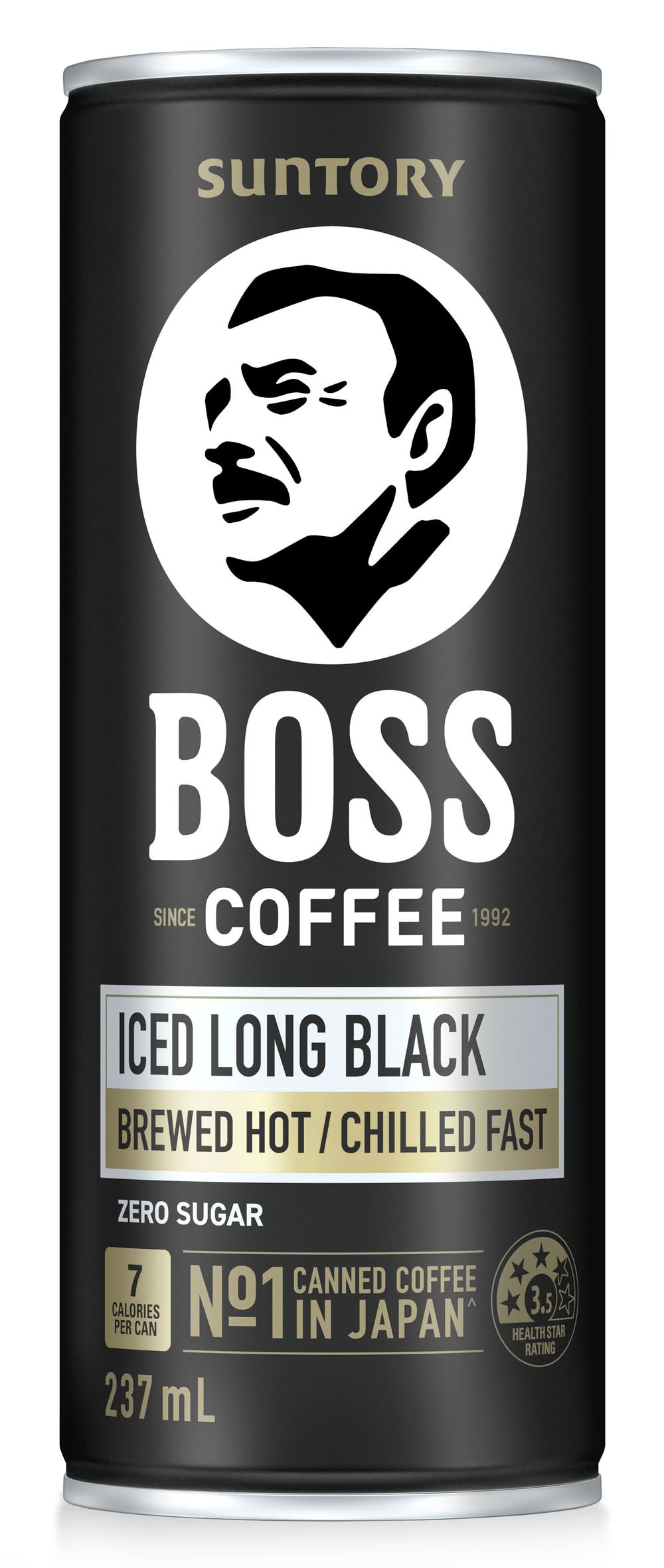 Suntory Boss Coffee Iced Long Black Drink (237mL)
