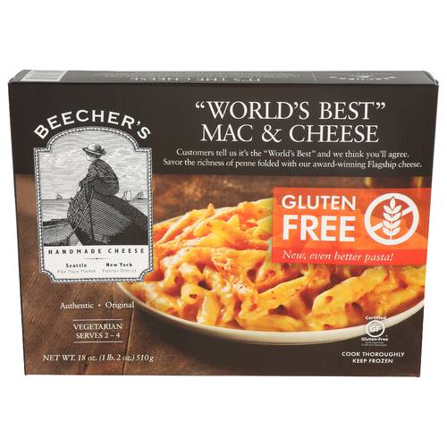 Beecher's Gluten Free ""World's Best"" Mac & Cheese