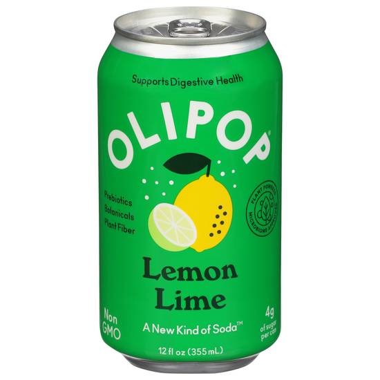 Olipop a New Kind Of Soda (12 fl oz) (lemon lime)
