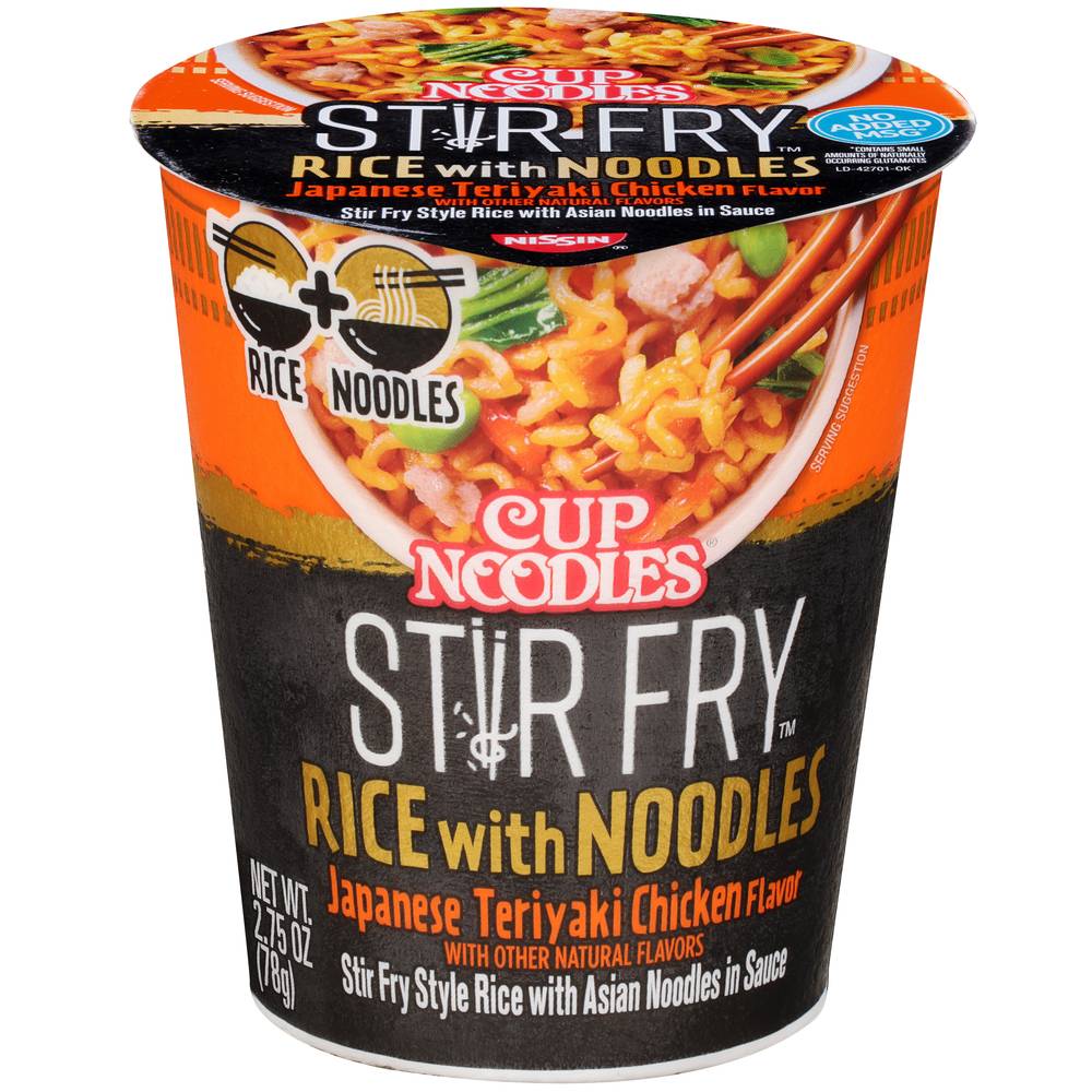 Nissin Stir Fry Japanese Teriyaki Chicken Rice With Noodles (2.75 oz)