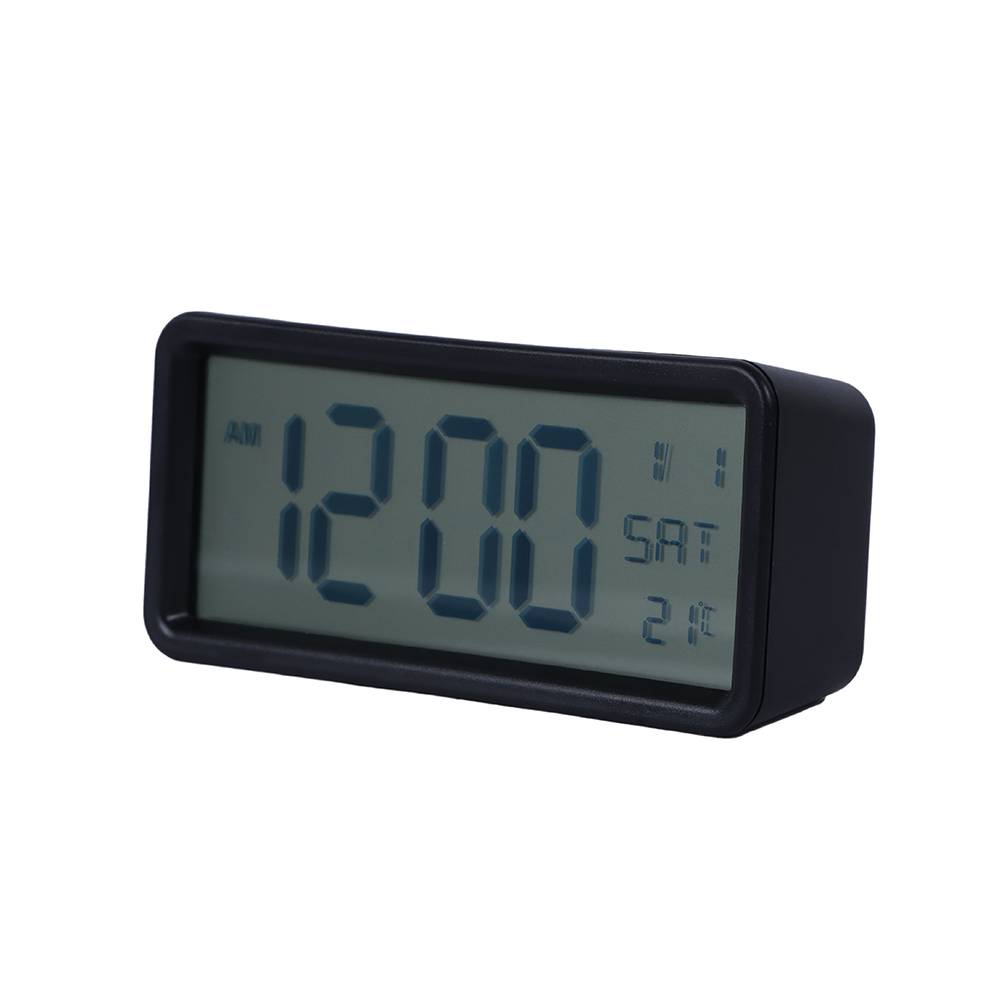 Miniso reloj despertador digital negro (1 pieza)