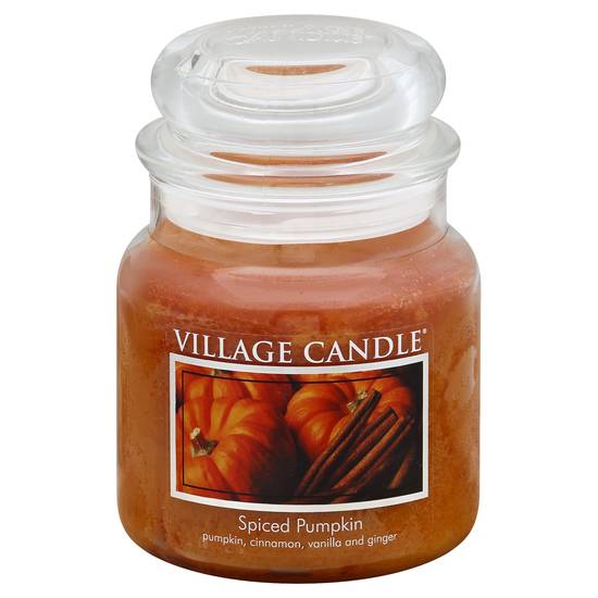 Village Spiced Pumpkin Medium Jar Scented Candle
