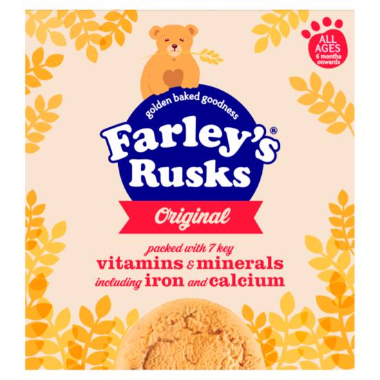 Farley's Rusks Original All Ages 6 Months Onwards