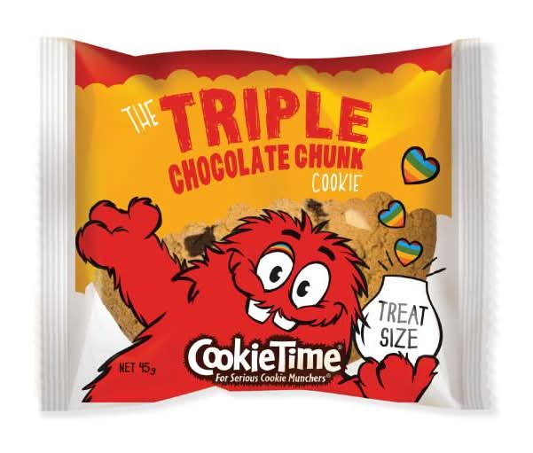 Cookie Time Triple Chocolate 85g