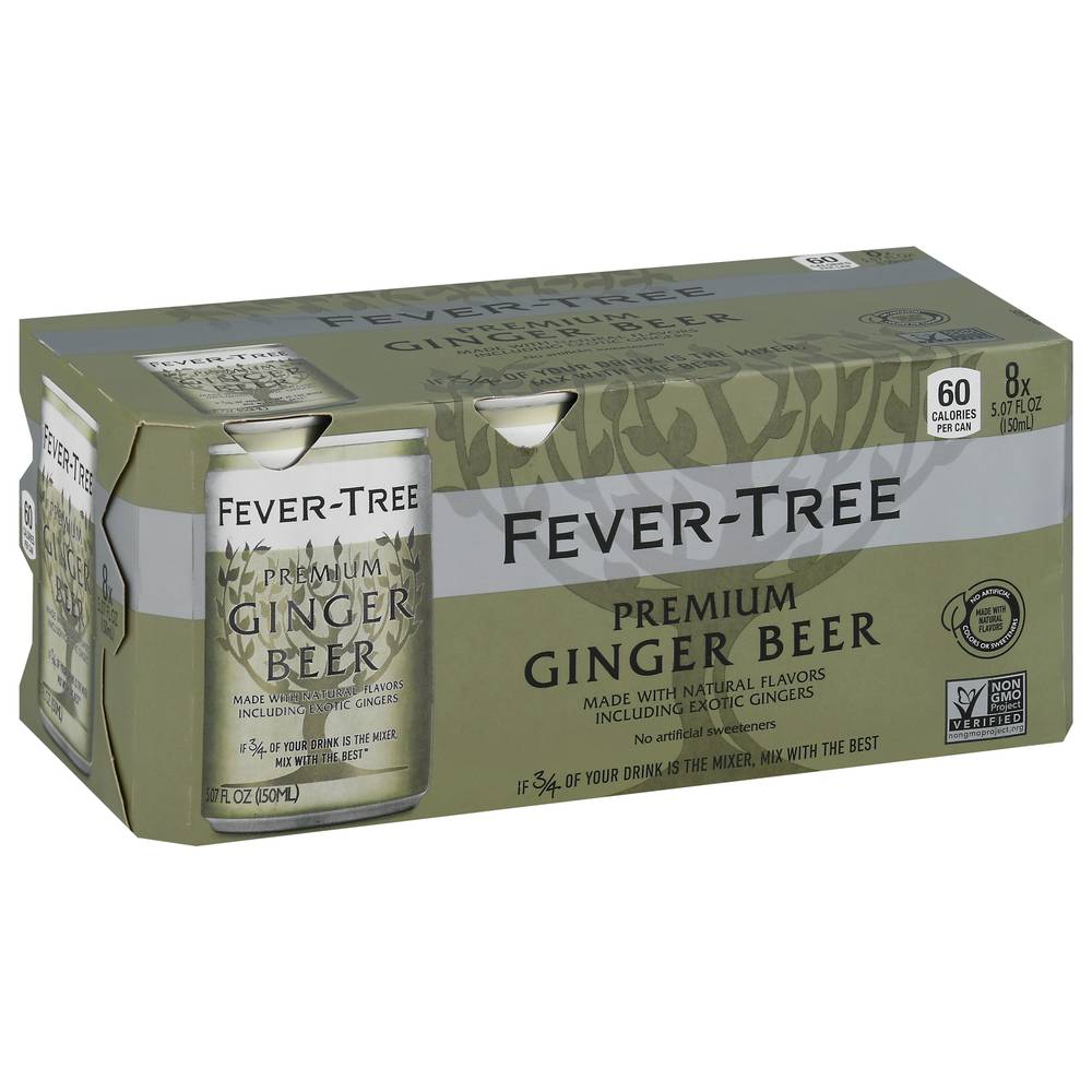 Fever-Tree Premium Ginger Beer (8 x 5.07 fl oz)