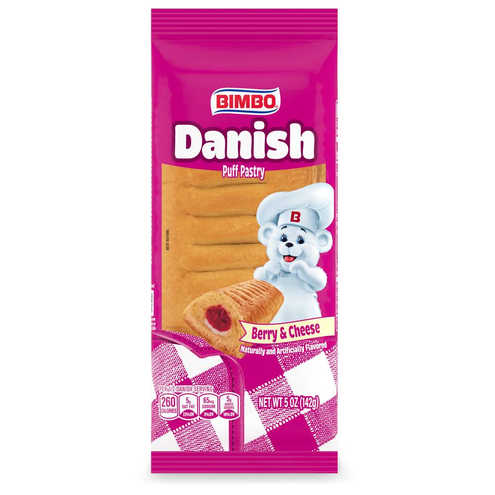 Bimbo Berry & Cheese Flavored Danish Berry & Cheese