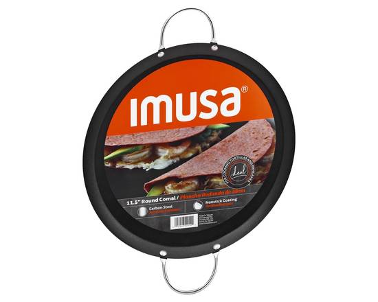 Imusa · 11  Carbon Steel Round Comal & Griddle with Metal Handles (1 ct)