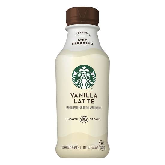 Starbucks Vanilla Latte Iced Espresso (14 fl oz)