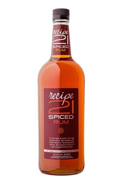 Recipe 21 Spiced Rum (1L bottle)