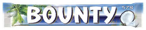 Bounty barre de chocolat noix de coco (2 unités) - bounty coconut chocolate bars (57 g)