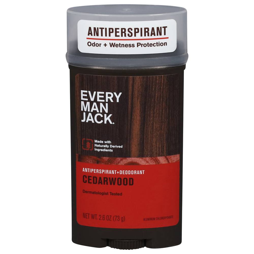 Every Man Jack Cedarwood Antiperspirant+Deodorant