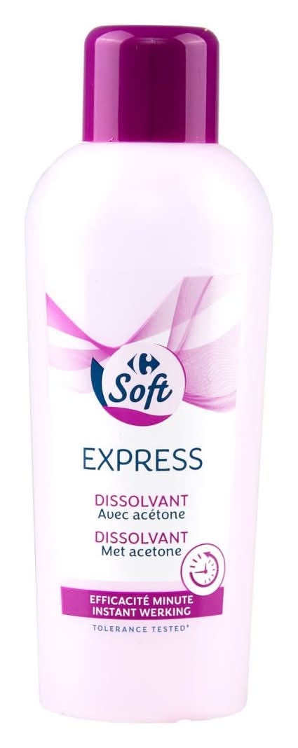Carrefour Dissolvant Express Efficacité Minute 200 ml