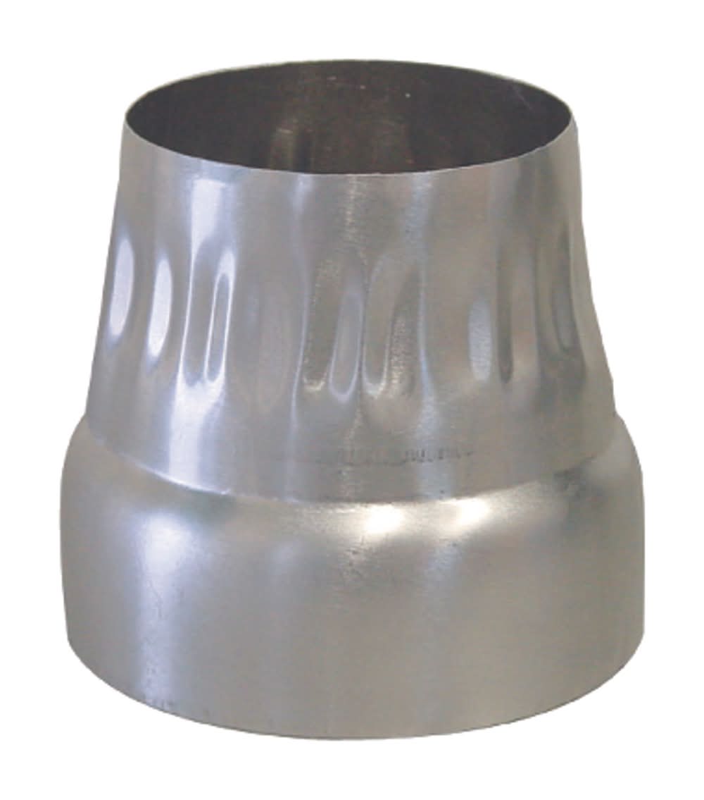 Deflect-O 4 In. D Silver Aluminum Increaser/Reducer