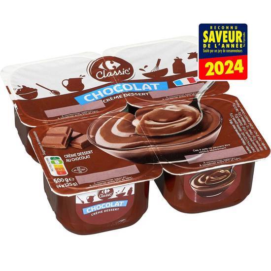 Carrefour Classic' - Crème dessert (chocolat)