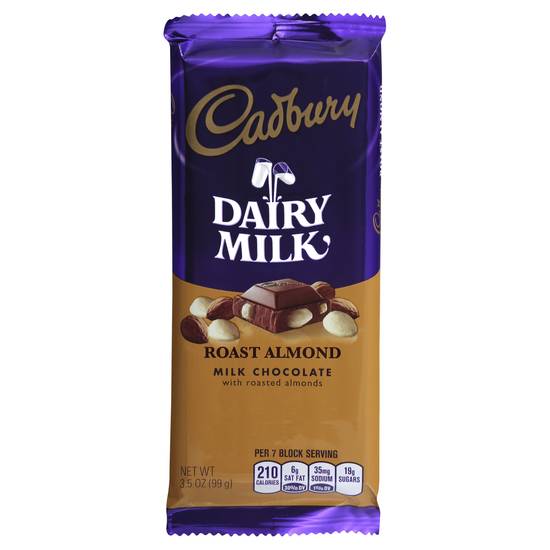 Cadbury Dairy Milk Roast Almond Milk Chocolate