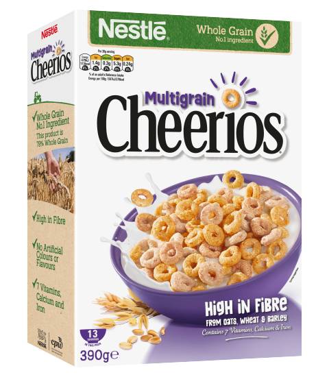 Nestlé Cheerios Multigrain Cereal (390g)
