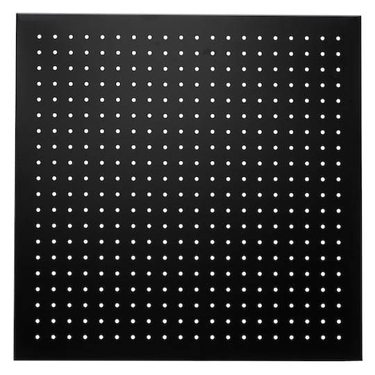 22" Black Metal Pegboard By Simply Tidy