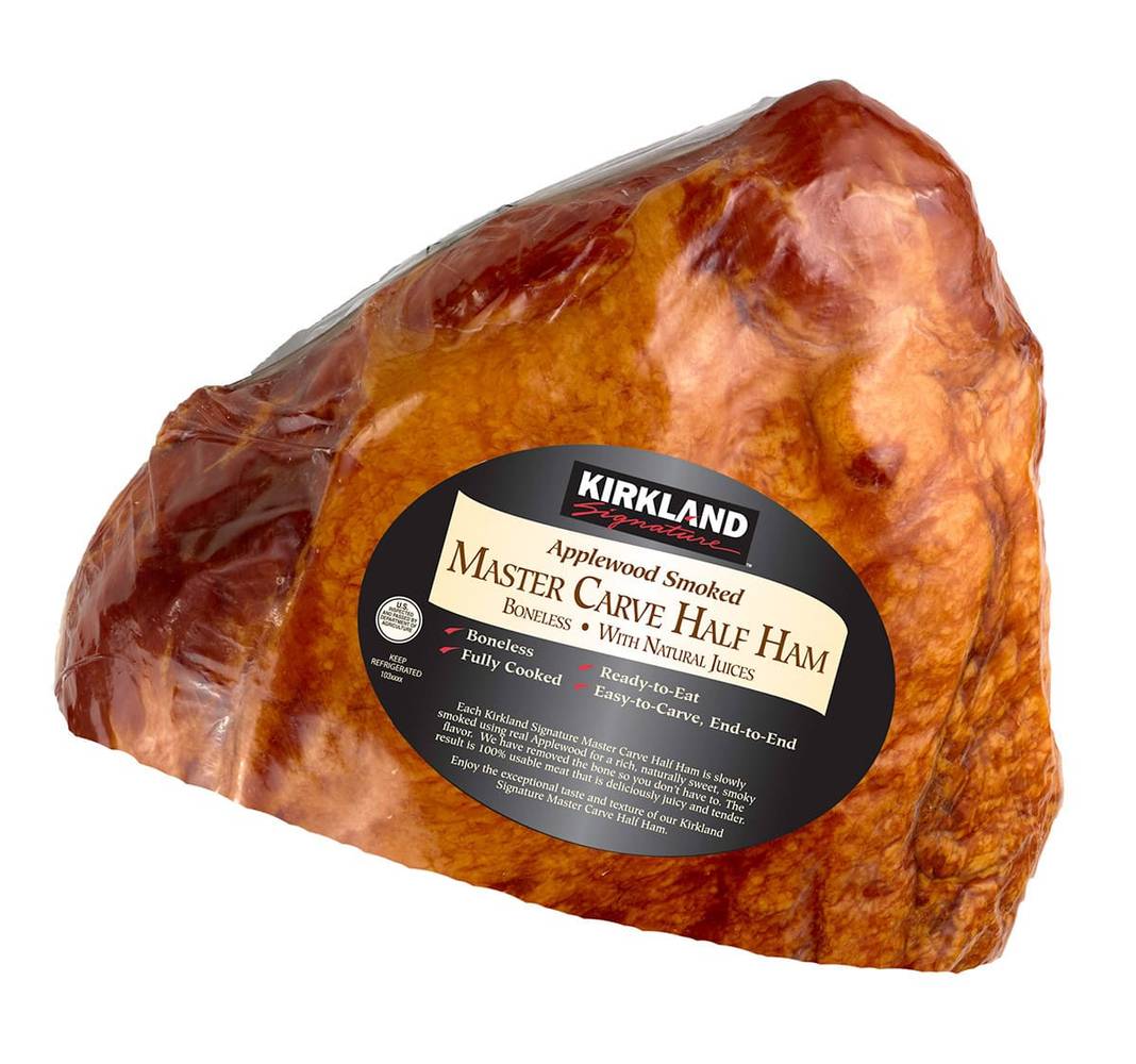 Kirkland Signature Applewood Smoked Master Carve Half Ham (4 lbs)