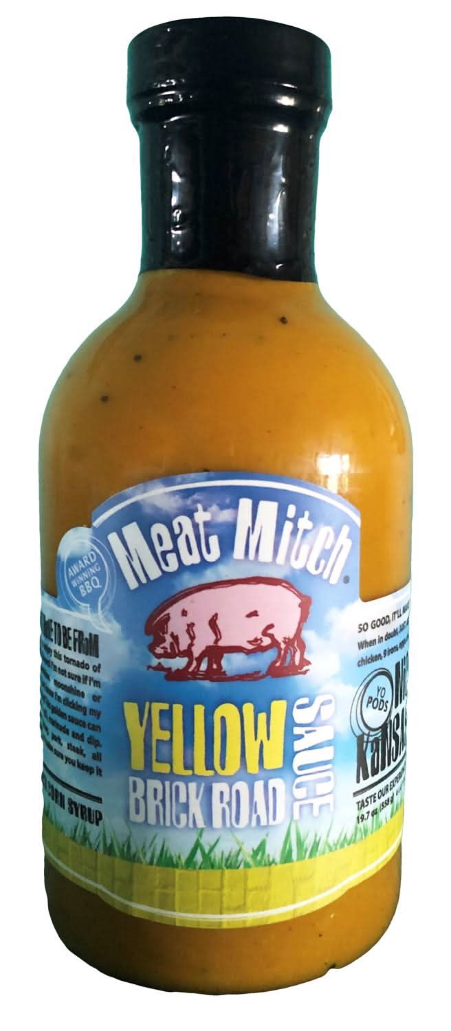 Meat Mitch Yellow Brick Road Bbq Sauce 19.7 Oz